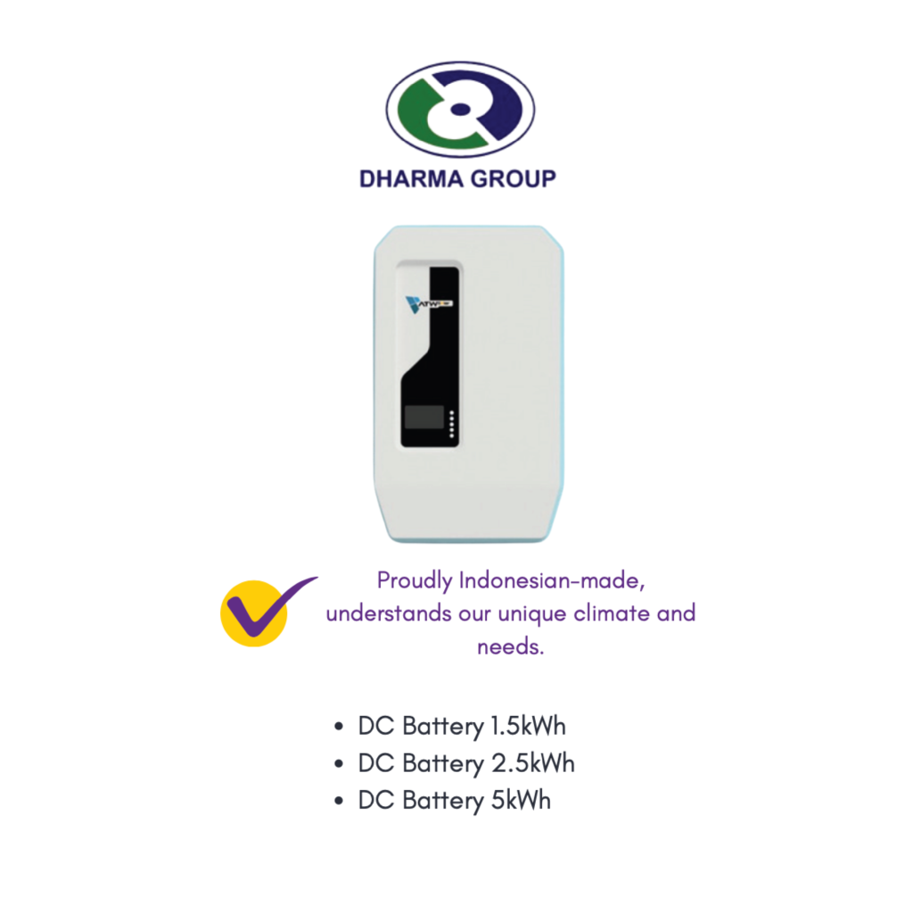 Baterai DC 1,5 / 2,5 / 5 kWh
